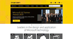 Desktop Screenshot of intergen.co.nz